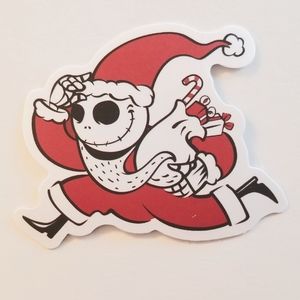 10/$10 Jack Skellington Santa Claus Sticker